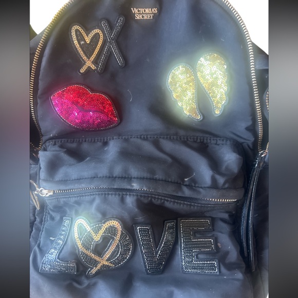 Victoria Secret backpack with patches Y2k - Picture 5 of 9